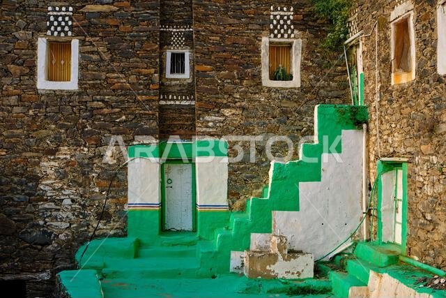 Saudi Arabia, ASIR province, village of Rijal Almaa