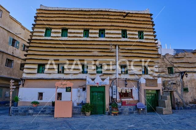Saudi Arabia, Asir province, Abha, Al Basta old quarter
