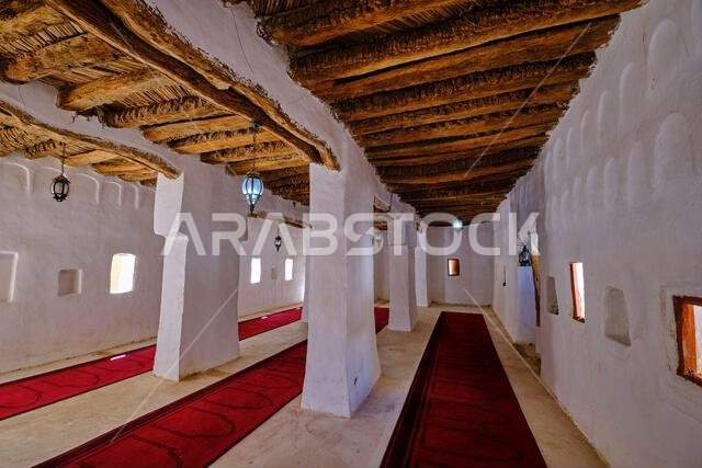 المملكة العربية السعودية، منطقة نجران، نجران، قصر العمارة التاريخي، المسجد