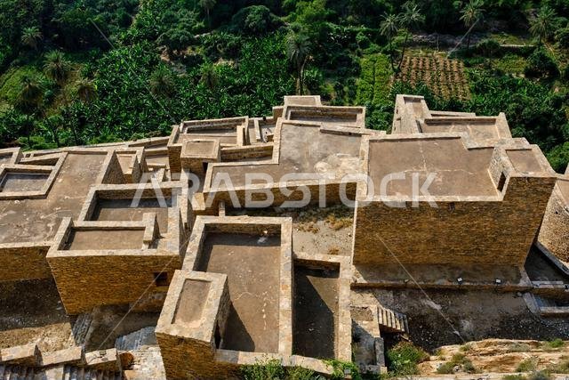 Saudi Arabia, Al Bahah province, Thee Ain village