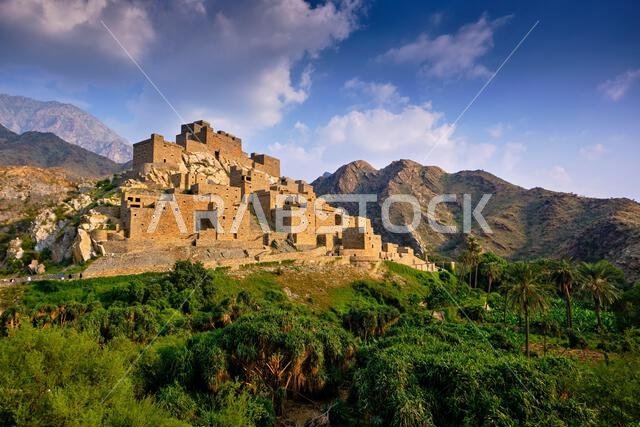Saudi Arabia, Al Bahah province, Thee Ain village