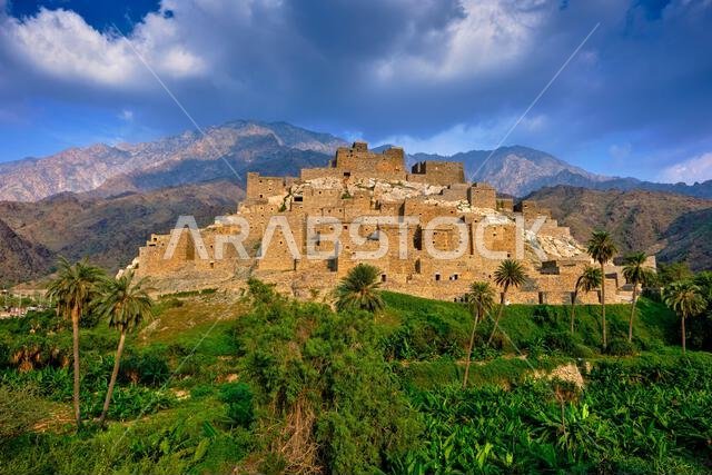Saudi Arabia, Al Bahah province, Thee Ain village