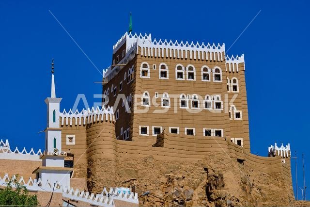 Saudi Arabia, Najran Province, Najran, Al-Aan or Saadane Historical Palace Saudi Arabia, Najran Province, Najran, Al-Aan or Saadane Historical Palace