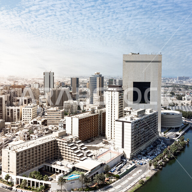 Creative image of buildings and residential facilities in the city of Jeddah in the Kingdom of Saudi Arabia, towers and skyscrapers, tourist hotels, Jeddah beaches, architecture, tourism in Saudi Arabia