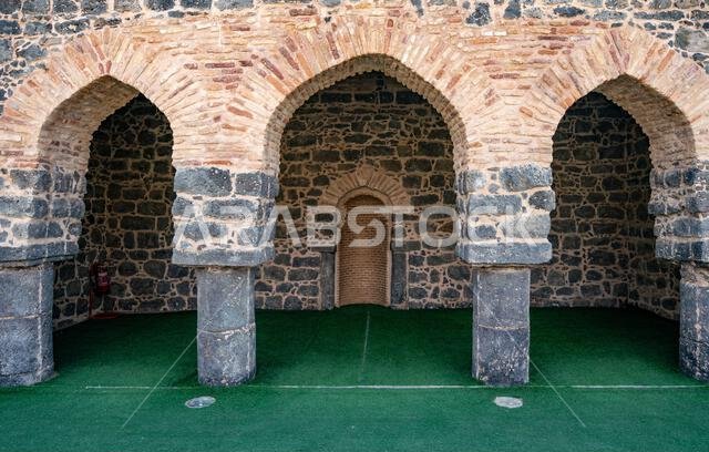 Salman Al Farsi Mosque, in Medina, Saudi Arabia, islamic heritage, a sacred site that attracts visitors from across the Muslim world Salman Al Farsi Mosque, in Medina, Saudi Arabia, islamic heritage, a sacred site that attracts visitors from across the Muslim world