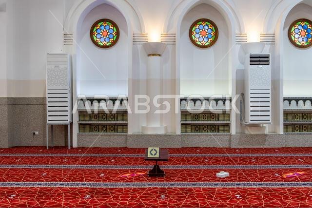 Al Fath Mosque, in Medina, Saudi Arabia, islamic heritage, a sacred site that attracts visitors from across the Muslim world Al Fath Mosque, in Medina, Saudi Arabia, islamic heritage, a sacred site that attracts visitors from across the Muslim world