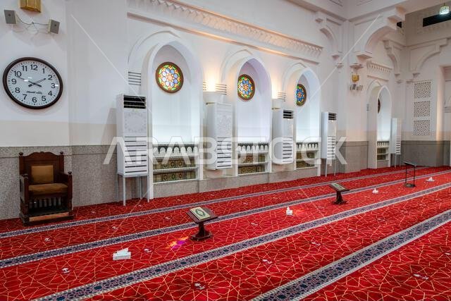 Al Fath Mosque, in Medina, Saudi Arabia, islamic heritage, a sacred site that attracts visitors from across the Muslim world