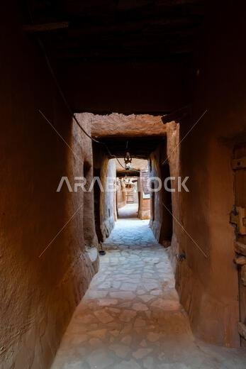 Ushaiqer , Saudi Arabia - December 14, 2024: view of Ancient Traditional Mud Buildings in old village of Ushaiqer Heritage Village, Saudi Arabia Ushaiqer , Saudi Arabia - December 14, 2024: view of Ancient Traditional Mud Buildings in old village of Ushaiqer Heritage Village, Saudi Arabia
