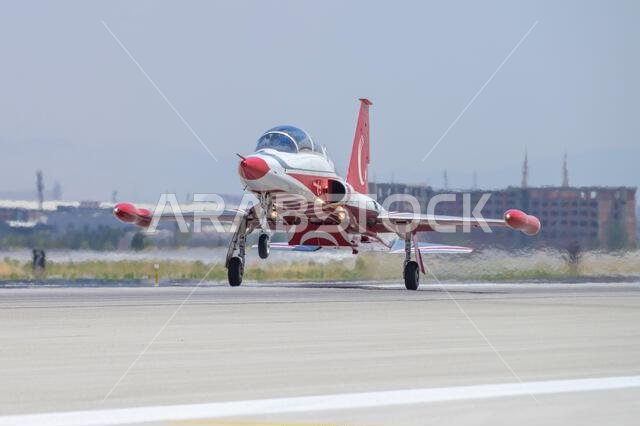 Konya, Turkey - 07.02.2025: Several war planes from Turkish, United States, Qatar, Egypt, Hungary, Azerbaijan and Saudi Arabia Air Forces gather for a Konya, Turkey - 07.02.2025: Several war planes from Turkish, United States, Qatar, Egypt, Hungary, Azerbaijan and Saudi Arabia Air Forces gather for a