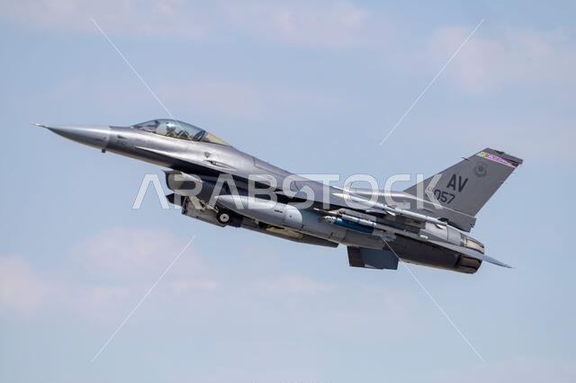 Konya, Turkey - 07.02.2025: Several war planes from Turkish, United States, Qatar, Egypt, Hungary, Azerbaijan and Saudi Arabia Air Forces gather for a