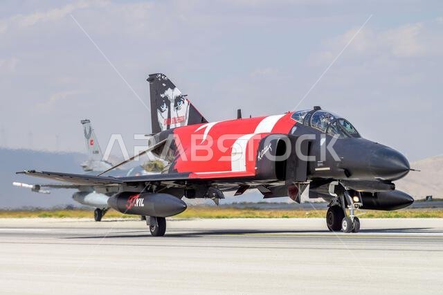 Konya, Turkey - 07.02.2025: Several war planes from Turkish, United States, Qatar, Egypt, Hungary, Azerbaijan and Saudi Arabia Air Forces gather for a Konya, Turkey - 07.02.2025: Several war planes from Turkish, United States, Qatar, Egypt, Hungary, Azerbaijan and Saudi Arabia Air Forces gather for a
