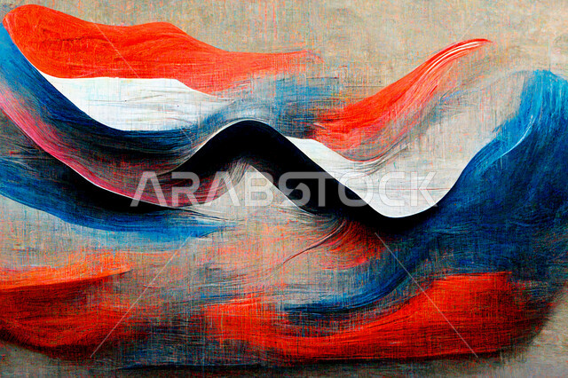 صورة مقربة للوحة فنية ابداعية ، رسوم فنية ، فن تشكيلي ، لوحة فنية جدارية ، لوحات رسم ، معارض و فنون