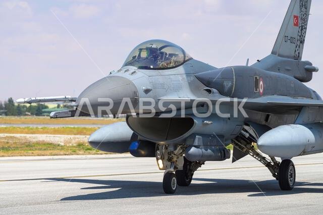 Konya, Turkey - 07.02.2025: Several war planes from Turkish, United States, Qatar, Egypt, Hungary, Azerbaijan and Saudi Arabia Air Forces gather for a Konya, Turkey - 07.02.2025: Several war planes from Turkish, United States, Qatar, Egypt, Hungary, Azerbaijan and Saudi Arabia Air Forces gather for a
