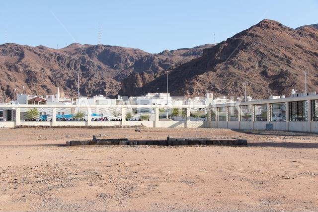 Martyrs of Uhud Cemetery in Medina, Saudi Arabia: 1 October 2024. Tomb of Hamza and Musab