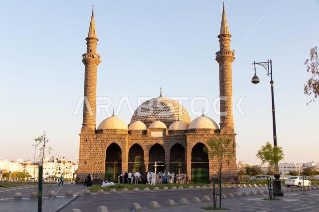 المدينة المنورة - المملكة العربية السعودية: 1 أكتوبر 2024. مسجد أو مسجد الأنبارية في المدينة المنورة. المدينة المنورة - المملكة العربية السعودية: 1 أكتوبر 2024. مسجد أو مسجد الأنبارية في المدينة المنورة.