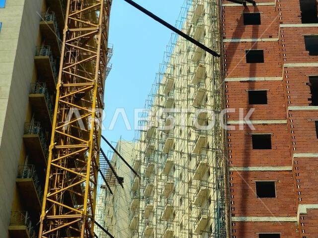 A new high rise of buildings in Makkah, New buildings under construction, Saudi Arabian real estate projects, a developmental project in Saudi Arabia