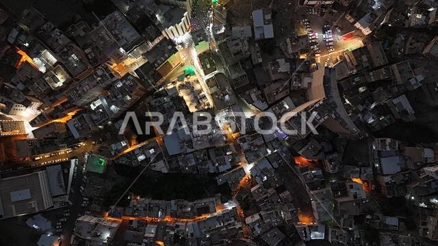 منظر جوي لمكة المكرمة بواسطة طائرة بدون طيار، مدينة مكة المكرمة، المملكة العربية السعودية - منظر علوي حضري منظر جوي لمكة المكرمة بواسطة طائرة بدون طيار، مدينة مكة المكرمة، المملكة العربية السعودية - منظر علوي حضري