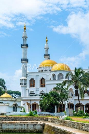 مسجد المدينة الكبير في مالابورام، ولاية كيرالا، الهند.