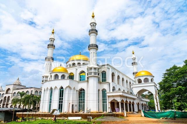 Madin Grand Masjid in Malappuram, Kerala, India.