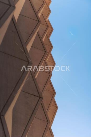 مبانٍ حديثة في مركز الملك عبد الله المالي (KAFD)، الرياض، المملكة العربية السعودية.
