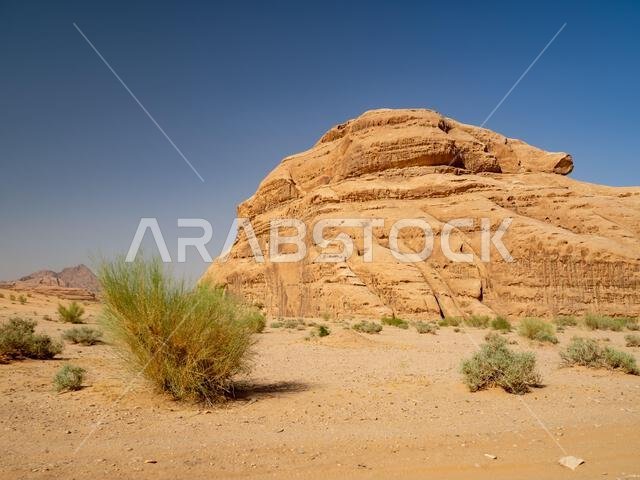 Wadi Rum desert, aka Valley of the Moon, Jordan, Middle East