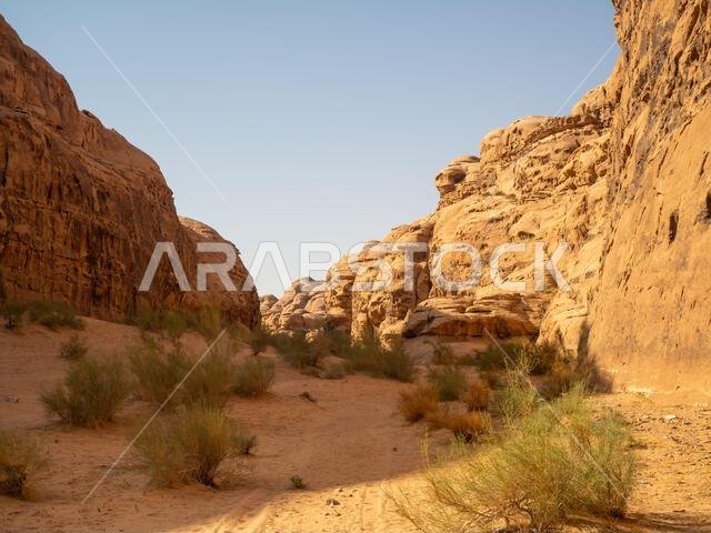 Wadi Rum desert, aka Valley of the Moon, Jordan, Middle East