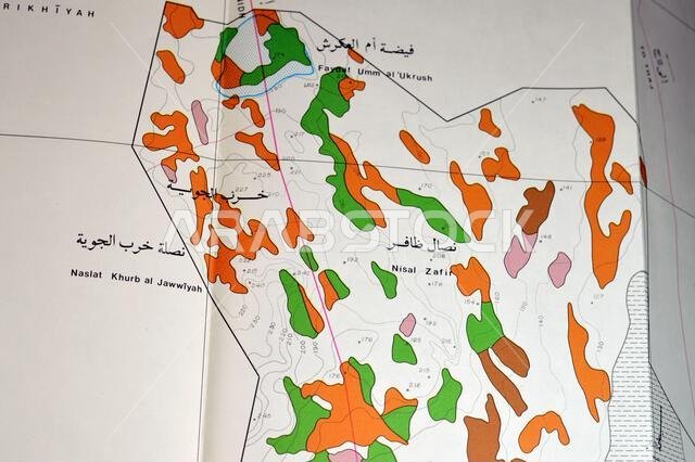 Cairo, Egypt, January 2 2024: Detailed soil survey of Hanidh and Urayirah areas in kingdom of Saudi Arabia, Maps, Topography and geographic locations Cairo, Egypt, January 2 2024: Detailed soil survey of Hanidh and Urayirah areas in kingdom of Saudi Arabia, Maps, Topography and geographic locations