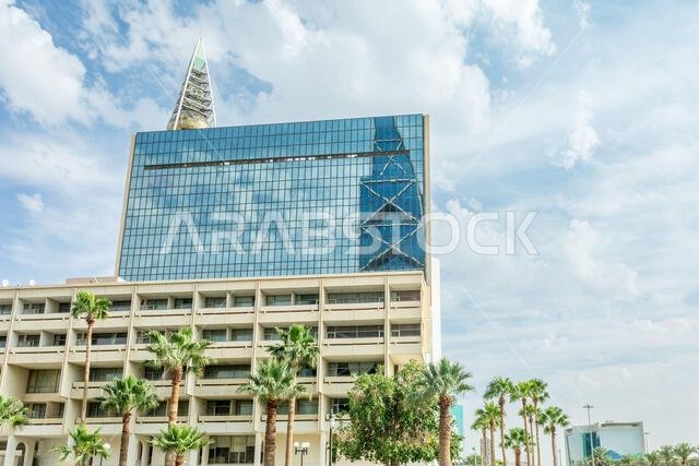 Modern buildings in Al Olaya the city center of Riyadh, Saudi Arabia