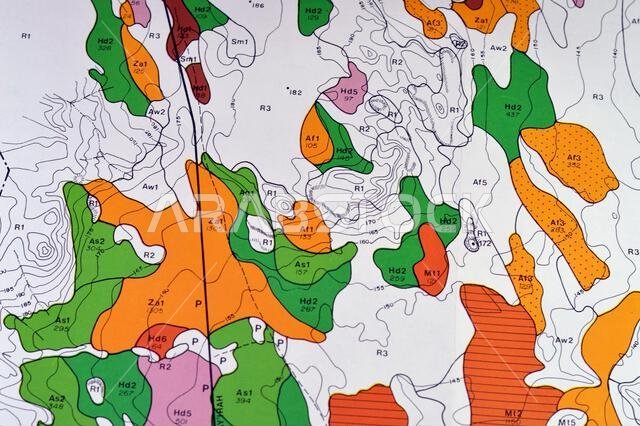 Cairo, Egypt, January 2 2024: Detailed soil survey of Hanidh and Urayirah areas in kingdom of Saudi Arabia, Maps, Topography and geographic locations Cairo, Egypt, January 2 2024: Detailed soil survey of Hanidh and Urayirah areas in kingdom of Saudi Arabia, Maps, Topography and geographic locations