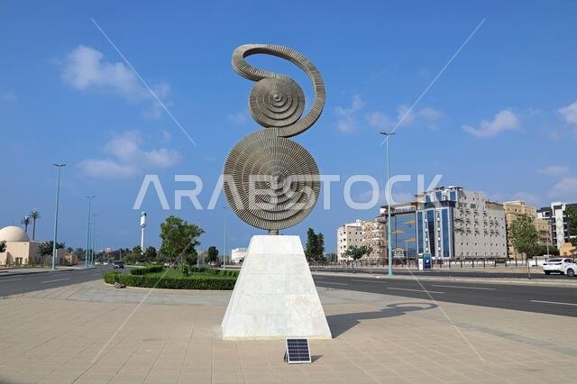 Corniche Road at Jeddah in Saudi Arabia