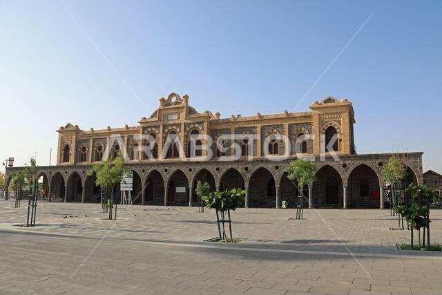 محطة سكة حديد الحجاز في جدة بالمملكة العربية السعودية محطة سكة حديد الحجاز في جدة بالمملكة العربية السعودية