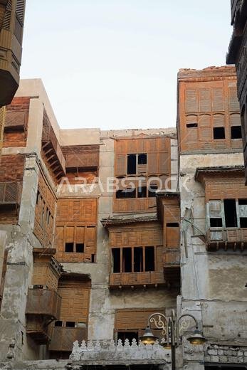العمارة الحجازية التقليدية في منطقة البلد بجدة