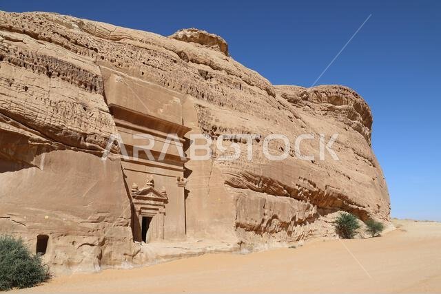 غرفة الدفن النبطية بالهجر بالمملكة العربية السعودية غرفة الدفن النبطية بالهجر بالمملكة العربية السعودية