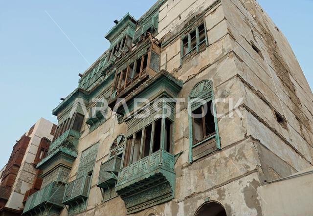 رواشين في موقع التراث العالمي لليونسكو في البلد بجدة