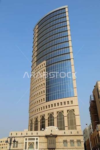 Modern high rise building in Old Jeddah