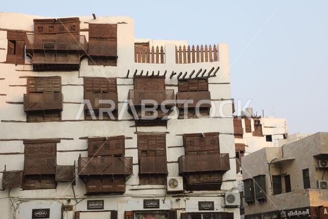 الرواشين في مدينة جدة الساحلية على البحر الأحمر في المملكة العربية السعودية
