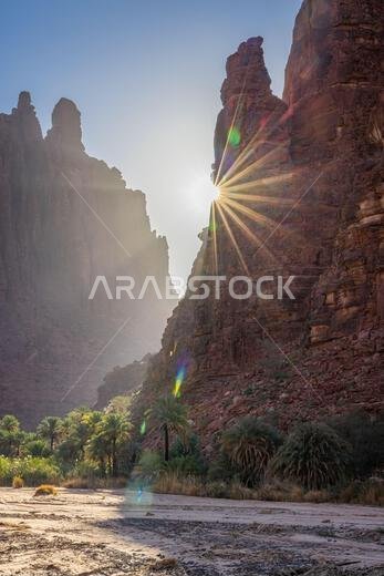 Middle East, Saudi Arabia,Tabuk, Wadi Al-Disha, Prince Mohammed bin Salman Natural Reserve. Wadi Al-Disha, known as the Grand Canyon of Saudi Arabia a Middle East, Saudi Arabia,Tabuk, Wadi Al-Disha, Prince Mohammed bin Salman Natural Reserve. Wadi Al-Disha, known as the Grand Canyon of Saudi Arabia a