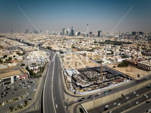 صورة جوية لمدينة الرياض