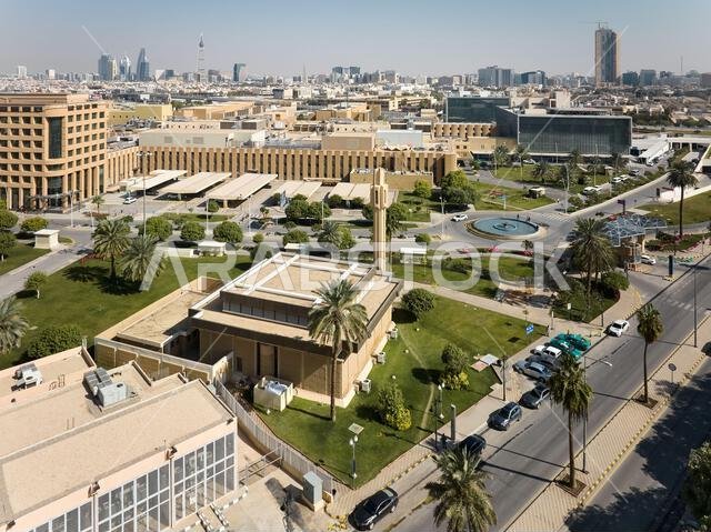 صورة جوية لمدينة الرياض