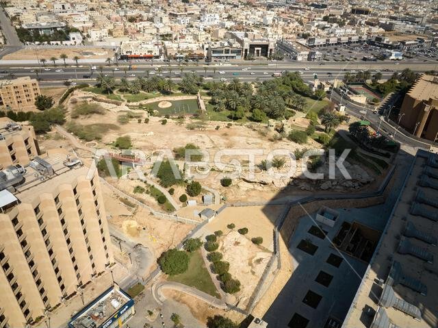 صورة جوية لمدينة الرياض