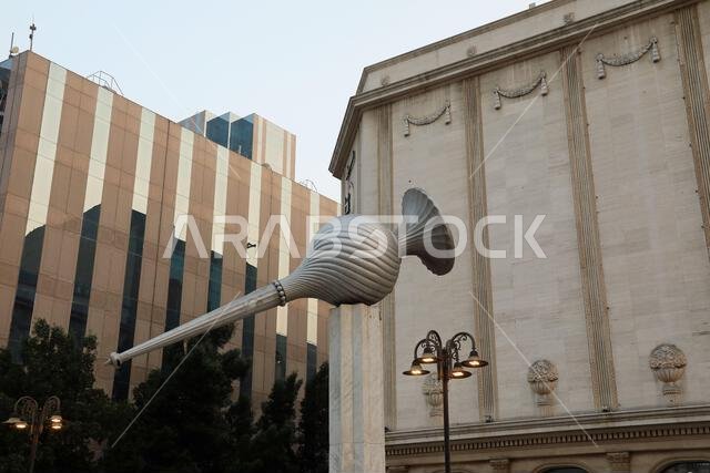 Pulic artwork in Jeddah