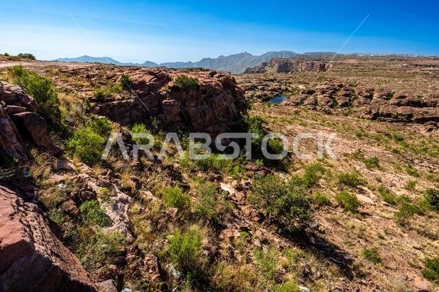 The Asir Mountains from the Habala (Al-Habalah) viewpoint, one of the most popular travel destination in Saudi Arabia. The Asir Mountains from the Habala (Al-Habalah) viewpoint, one of the most popular travel destination in Saudi Arabia.