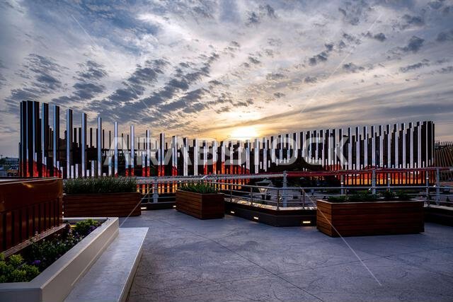 Doha, Qatar - January 29, 2024: The international horticultural expo 2023 held in Doha Qatar, Saudi Arabia Pavilion Doha Expo Bidda Park Doha, Qatar - January 29, 2024: The international horticultural expo 2023 held in Doha Qatar, Saudi Arabia Pavilion Doha Expo Bidda Park