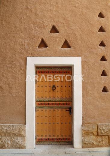 العمارة العربية التقليدية المستخدمة في الدرعية بالرياض