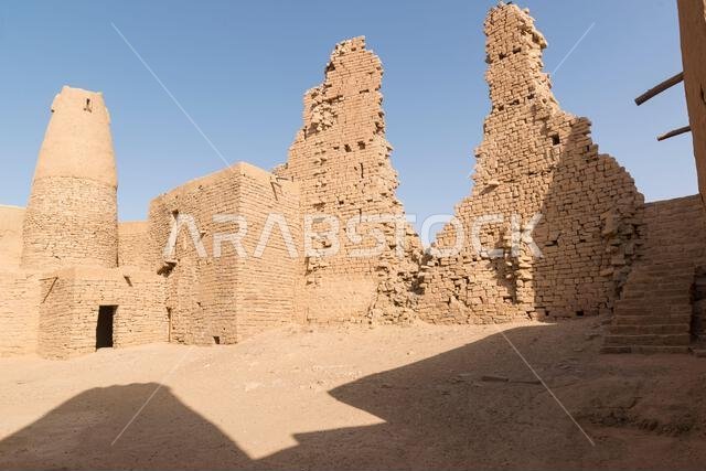 قلعة ماريد في دومة الجندل، منطقة الجوف، المملكة العربية السعودية