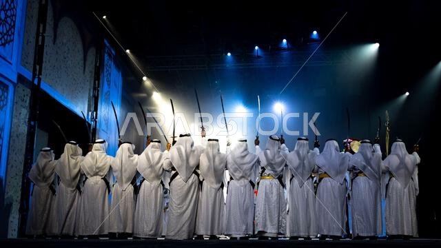 Riyadh, Kingdom Of Saudi Arabia. 03rd Sep, 2023. Opening Ceremony show of the World Weightlifting IWF Championships in Riyhad (Saudi Arabia), 03th September, 2023at the Prince Faisal bin Fahd Olympic Complex Credits : G.Scala/DBM-Deepbluemedia/Insidefoto Credit: Insidefoto di andrea staccioli/Alamy Live News Riyadh, Kingdom Of Saudi Arabia. 03rd Sep, 2023. Opening Ceremony show of the World Weightlifting IWF Championships in Riyhad (Saudi Arabia), 03th September, 2023at the Prince Faisal bin Fahd Olympic Complex Credits : G.Scala/DBM-Deepbluemedia/Insidefoto Credit: Insidefoto di andrea staccioli/Alamy Live News