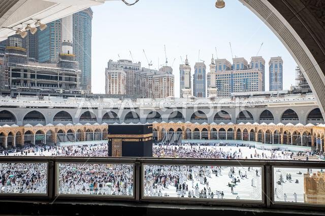 Inside Masjid al-Haram, Makkah, Saudi Arabia Inside Masjid al-Haram, Makkah, Saudi Arabia