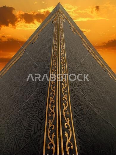 The place where Muslims visit for pilgrimage and umrah. Kaaba, Mecca.