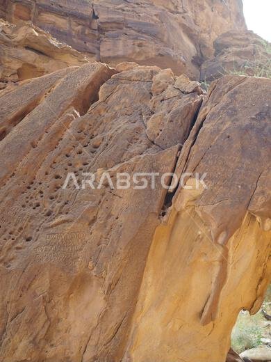 جبل عكمة، العلا، المملكة العربية السعودية