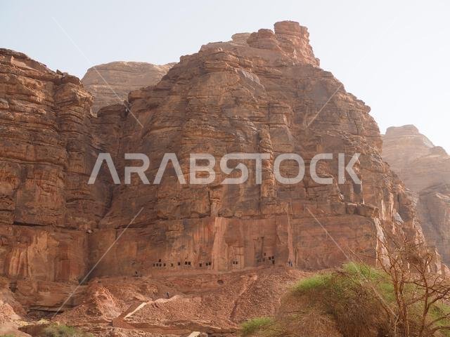 Lion tombs of Dadan, AlUla, Saudi Arabia